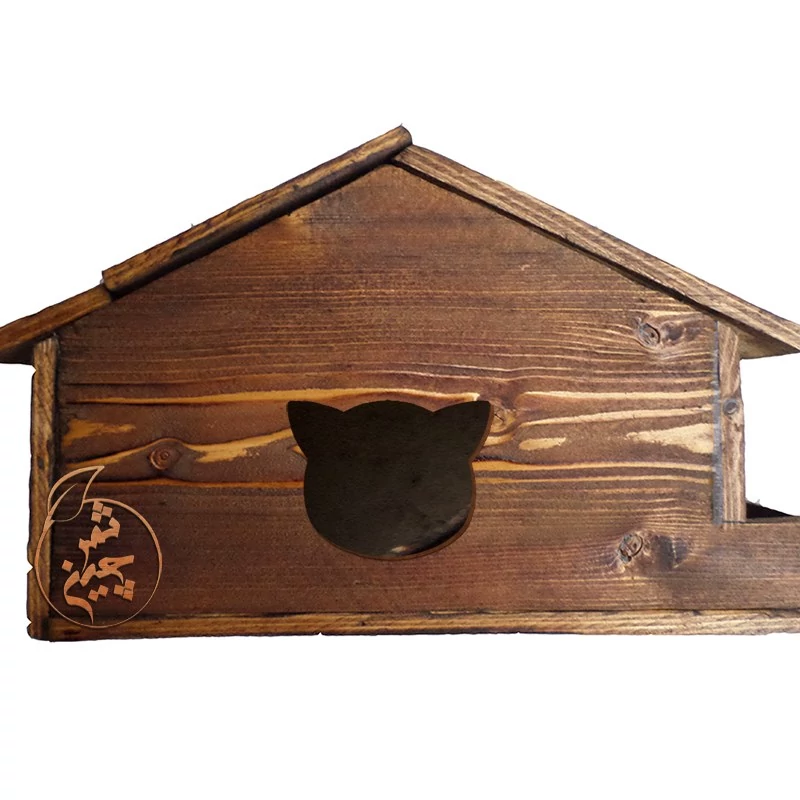 لانه گربه چوب نراد